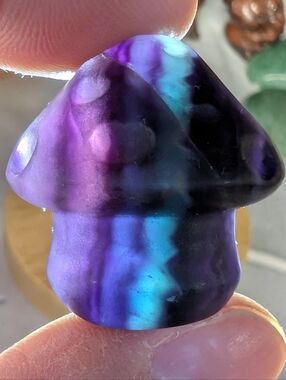 Fluorite Mushroom